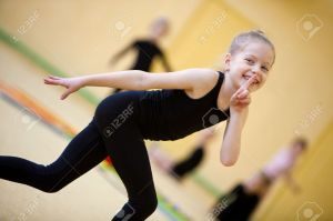 9387559-The-young-gymnast-Stock-Photo-gymnastics-dance-child
